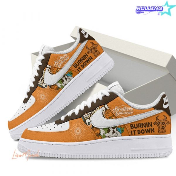 Brothers Osborne Burnin It Down Nike Air Force 1