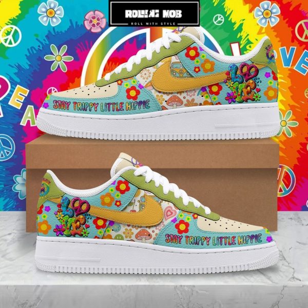 Stay Trippy Little Hippie Limited Nike Air Force 1
