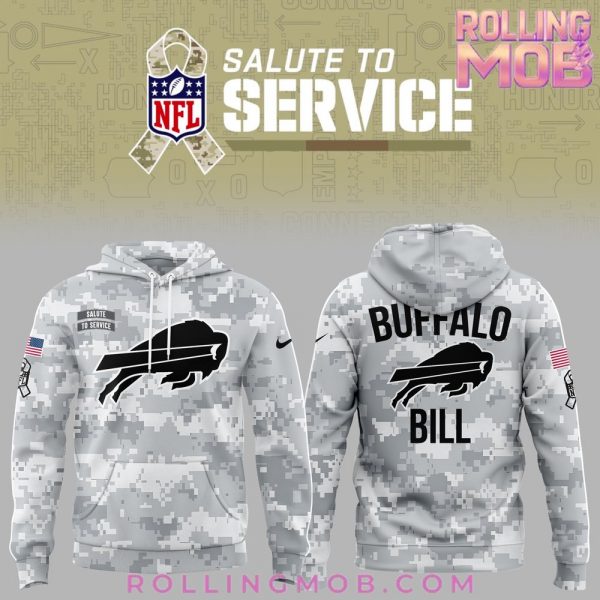 Buffalo Bills Salute To Service 2024 Hoodie