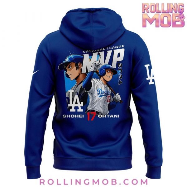 Los Angeles Dodgers Ohtani MVP Anime Night Special Hoodie