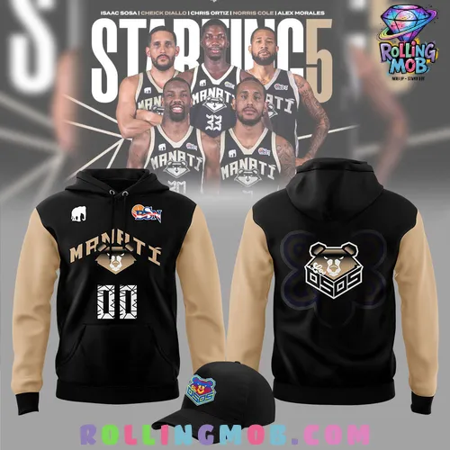 Los Osos de Manatí 2024 Black Hoodie Los Osos de Manatí 2024 Black Hoodie