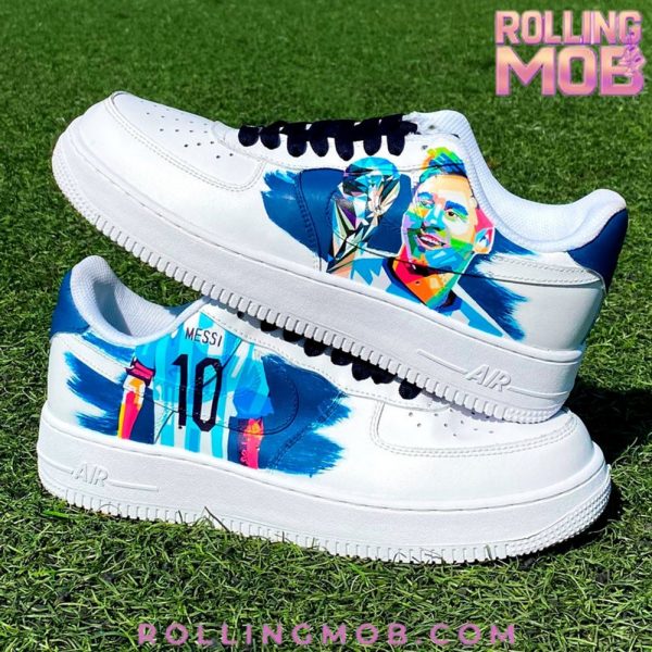 Messi Argentina GOAT Football Limited Edition Air Force 1