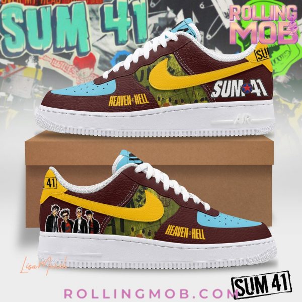 Sum 41 Heaven & Hell Limited Edition Air Force 1