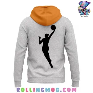 WNBA x Essentials 2025 Grey Hoodie 3