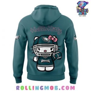 Philadelphia Eagles x Hello Kitty 2024 Hoodie 3