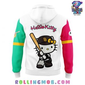 San Diego Padres x Hello Kitty 2024 Hoodie 3