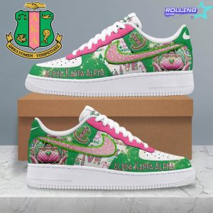 Alpha Kappa Alpha Limited Edition Nike Air Force 1