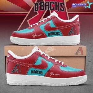 Arizona Diamondbacks Custom Nike Air Force 1