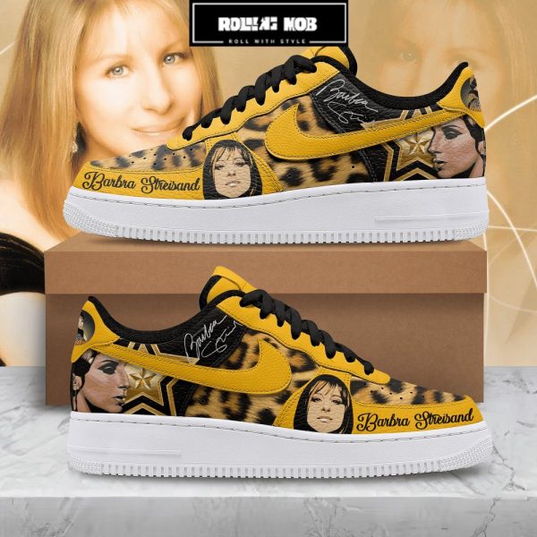 Barbra Streisand Golden Star Limited Edition Nike Air Force 1