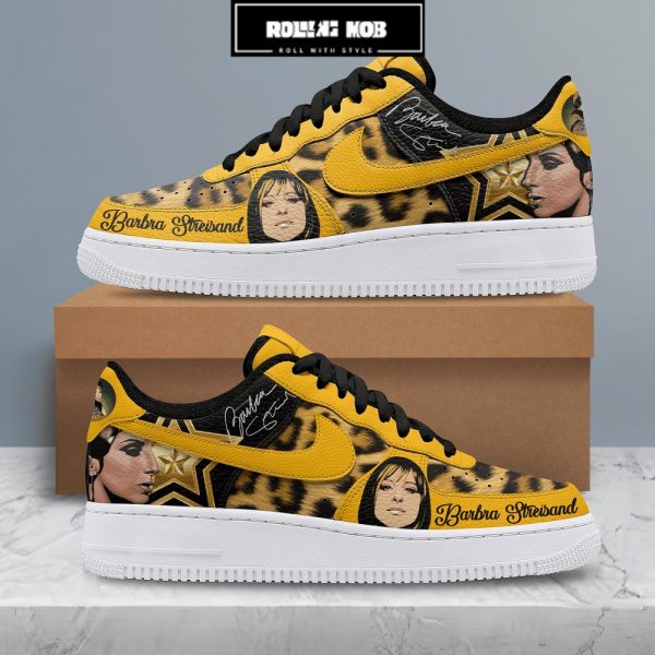 Barbra Streisand Golden Star Limited Edition Nike Air Force 1