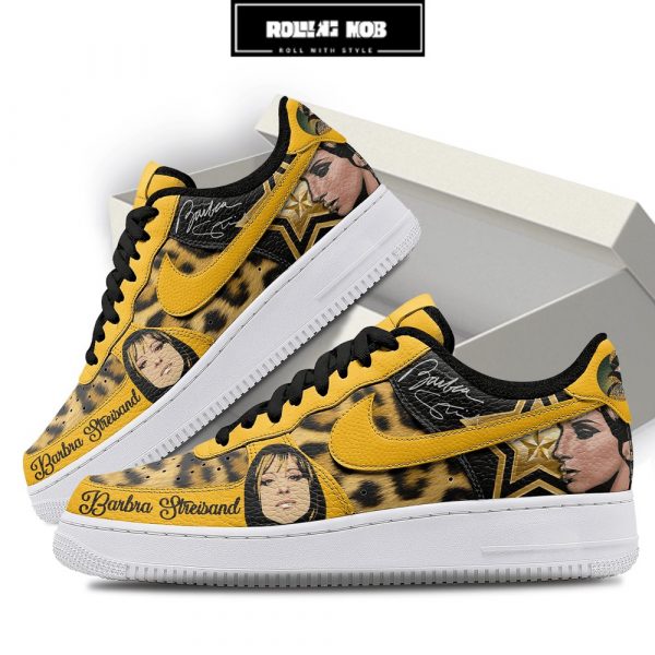 Barbra Streisand Golden Star Limited Edition Nike Air Force 1