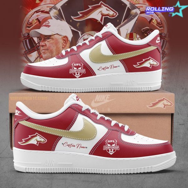 Birmingham Stallions UFL Championship 2024 Nike Air Force 1