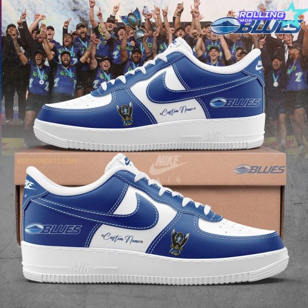 Blues Super Rugby Pacific Champions Custom Nike Air Force 1