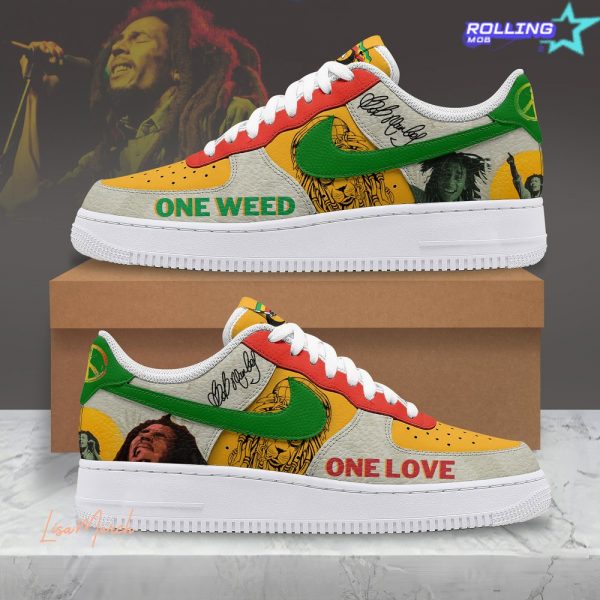 Bob Marley One Weed One Love Nike Air Force 1