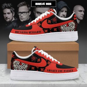 Breaking Benjamin Rock Band Limited Version Nike Air Force 1