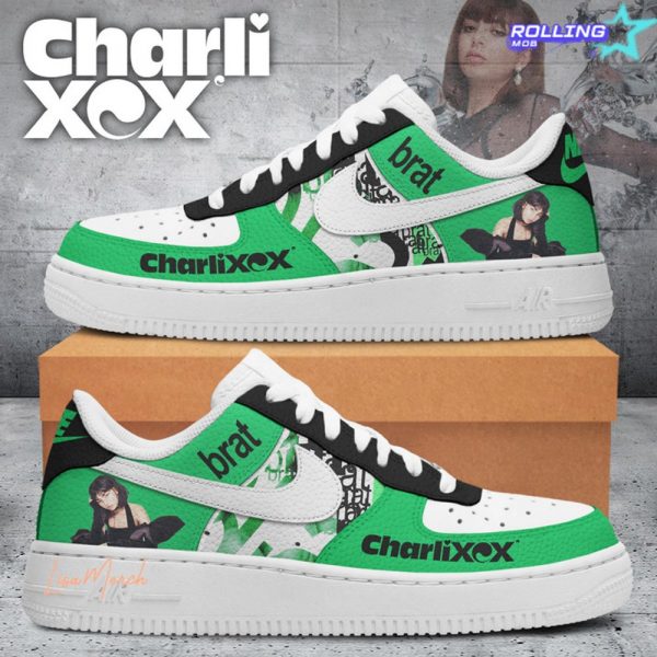 Charli XCX Brat Nike Air Force 1