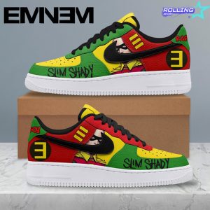 Eminem Rap Boy Slim Shady Air Force 1