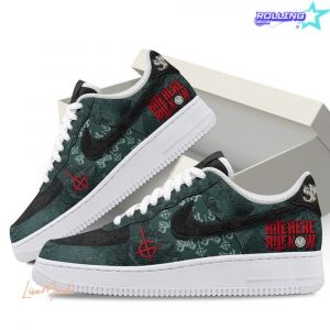 Ghost Rite Here Rite Now Nike Air Force 1 Shoes