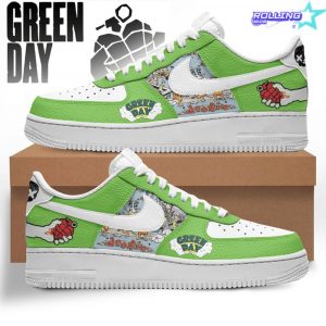 Green Day Dookie Green Version Nike Air Force 1