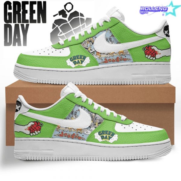 Green Day Dookie Green Version Nike Air Force 1