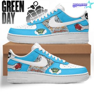 Green Day Dookie Blue Version Nike Air Force 1