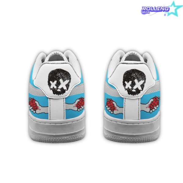 Green Day Dookie Blue Version Nike Air Force 1