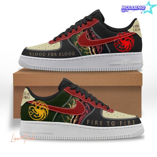 House of the Dragon Nike Limited Edition Air Force 1