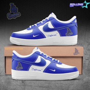 Los Angeles Dodgers Customize Nike Air Force 1