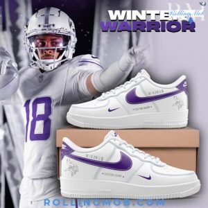 Minnesota Vikings Winter Warrior Nike Air Force 1