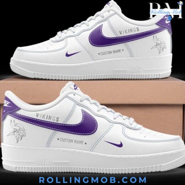 Minnesota Vikings Winter Warrior Nike Air Force 1