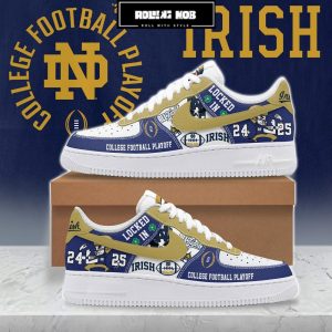 Notre Dame Fighting Irish College Football Playoff 2024-25 Nike Air Force 1