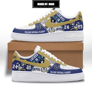 Notre Dame Fighting Irish College Football Playoff 2024-25 Nike Air Force 1