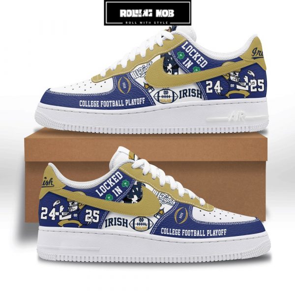 Notre Dame Fighting Irish College Football Playoff 2024-25 Nike Air Force 1