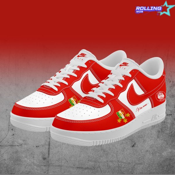 Olimpia Milano Personalized Nike Air Force 1