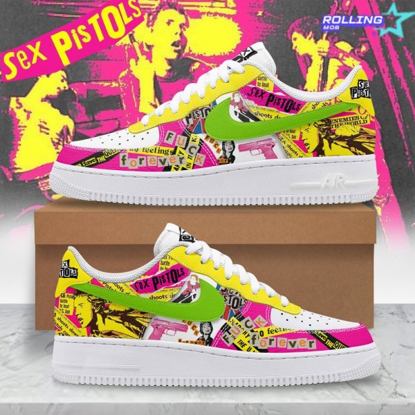 Sex Pistols Band Limited Edition Nike Air Force 1