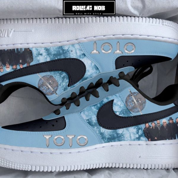 Toto Band Blue Light Limited Edition Nike Air Force 1