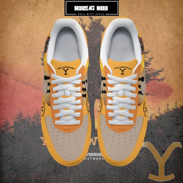 Yellowstone Take Em to the Train Station Limited Edition Nike Air Force 1