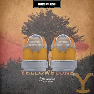 Yellowstone Take Em to the Train Station Limited Edition Nike Air Force 1