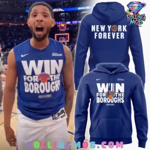2025 Playoffs New York Knicks Win for the Boroughs Hoodie