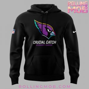 Arizona Cardinals Crucial Catch Intercept Cancer 2024 Hoodie