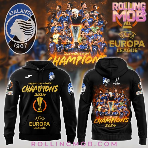 Atalanta BC UEFA Europa League Champions 2024 Hoodie