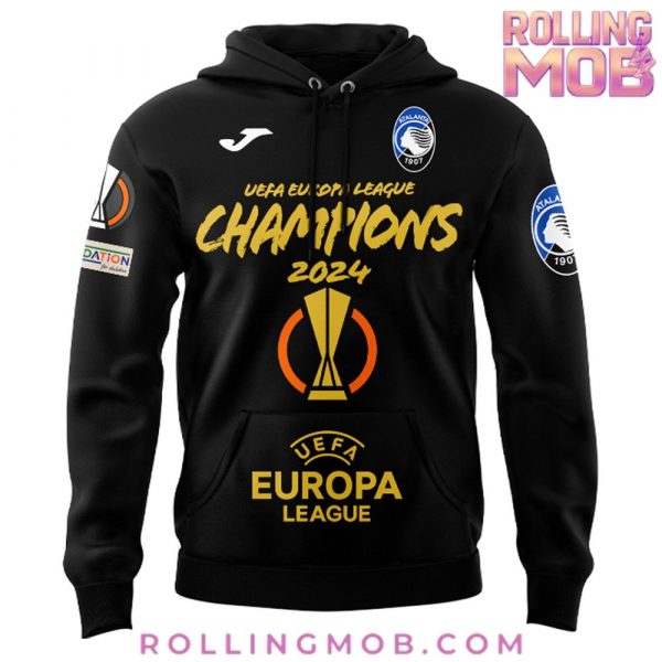 Atalanta BC UEFA Europa League Champions 2024 Hoodie