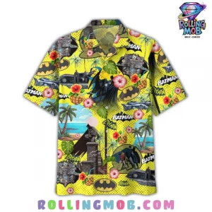 Batman Comic Vibes Tropical Hawaiian Shirt 3