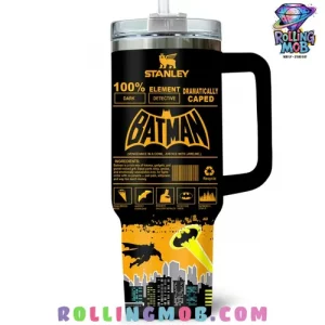 Batman Dramatically Caped Special Stanley Tumbler Cup 3
