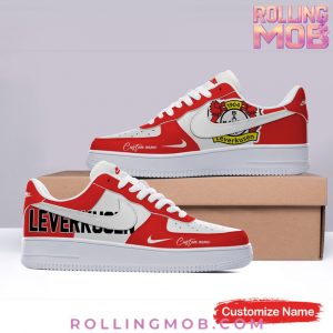 Bayer 04 Leverkusen Custom Name Air Force 1