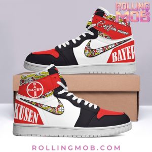Bayer 04 Leverkusen Custom Name Air Jordan 1