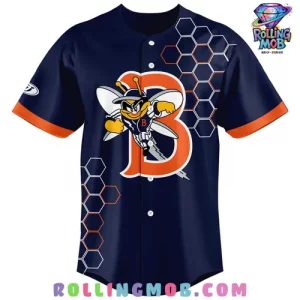 Binghamton Rumble Ponies B-Mets Night On-Field Baseball Jersey