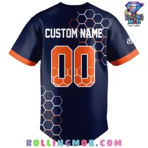 Binghamton Rumble Ponies B Mets Night On Field Baseball Jersey 3