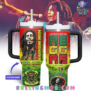 Bob Marley Jamaica Reggae Stanley Tumbler Cup