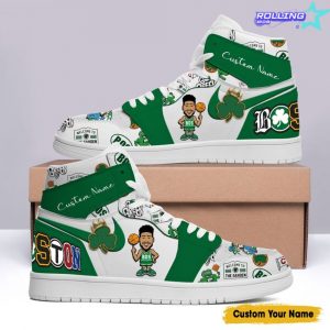 Boston Celtic Spirit Custom Air Jordan 1